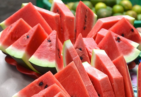 pile of watermellon